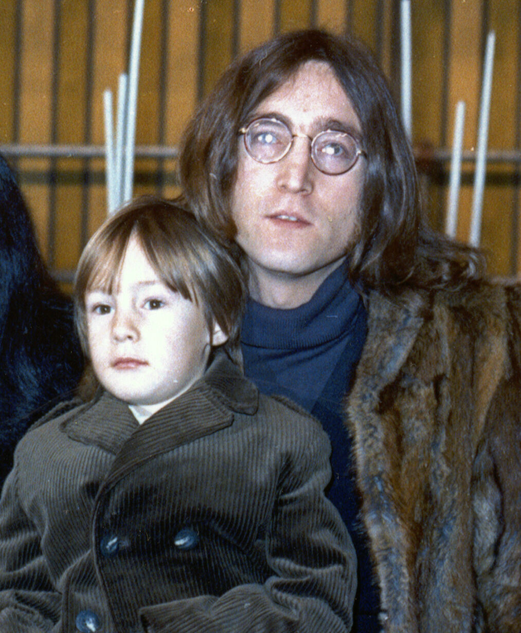 John and Julian Lennon